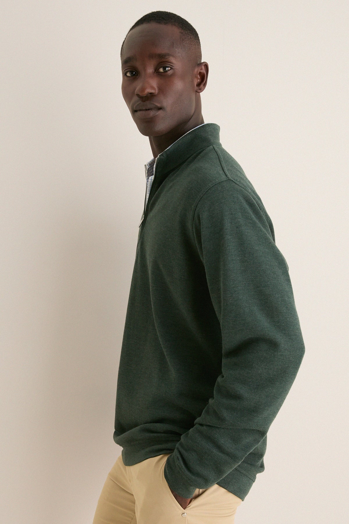 Men's Green Comfort Pullover
