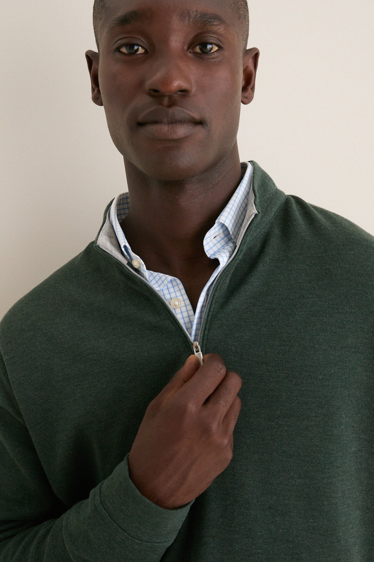 Men's Green Comfort Pullover