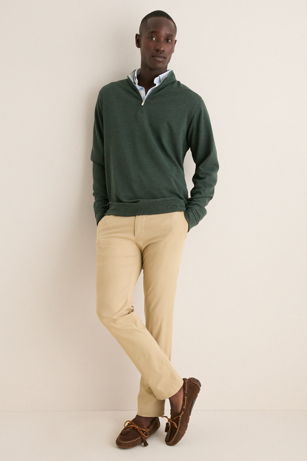 Men's Green Comfort Pullover