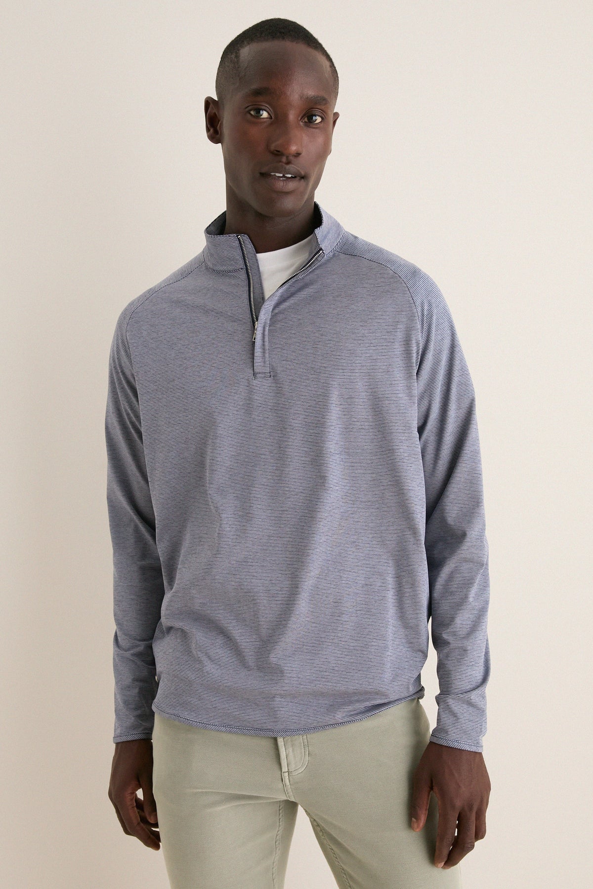 Men's Navy Performance Quarter Zip