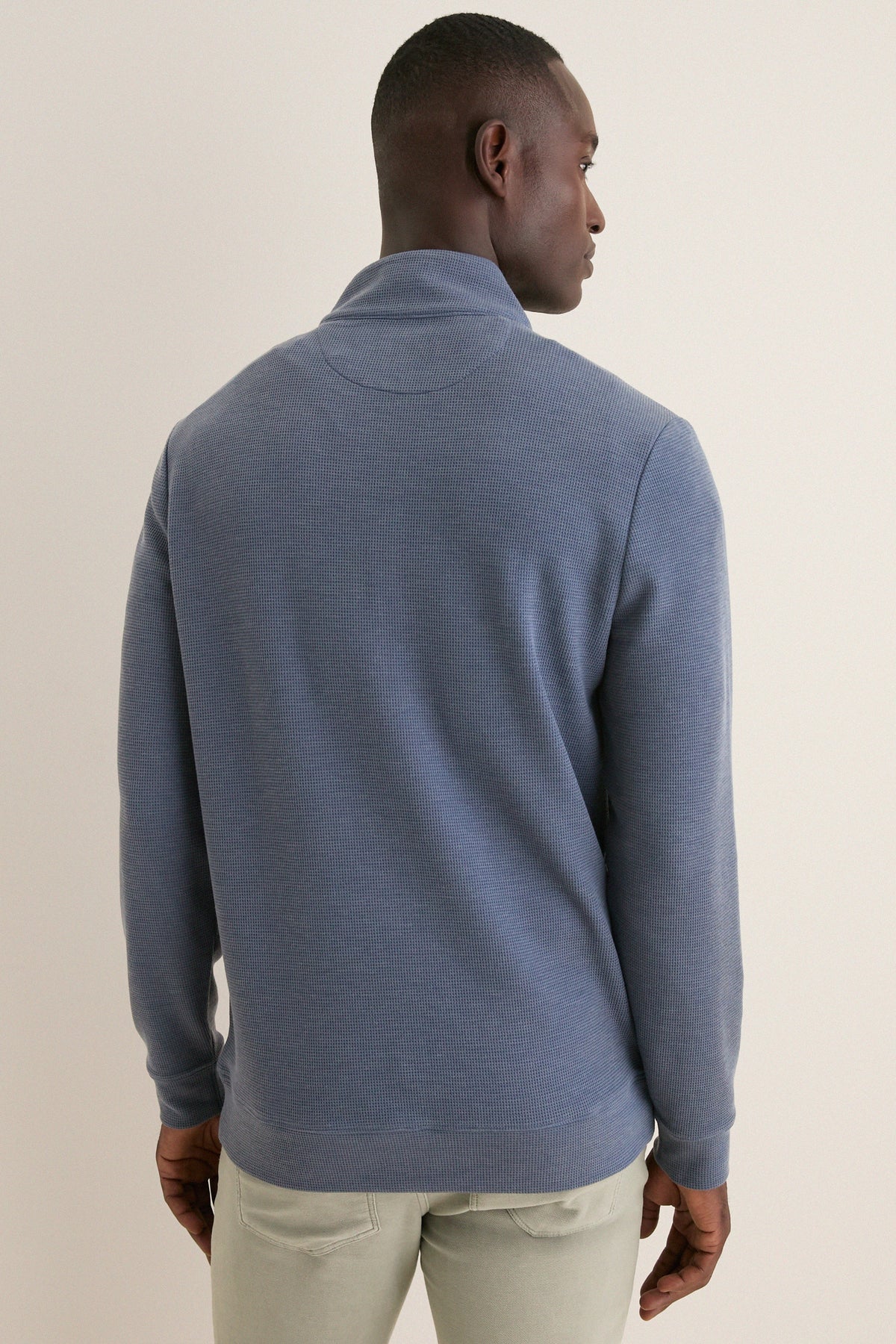 Men's Navy Quarter Zip
