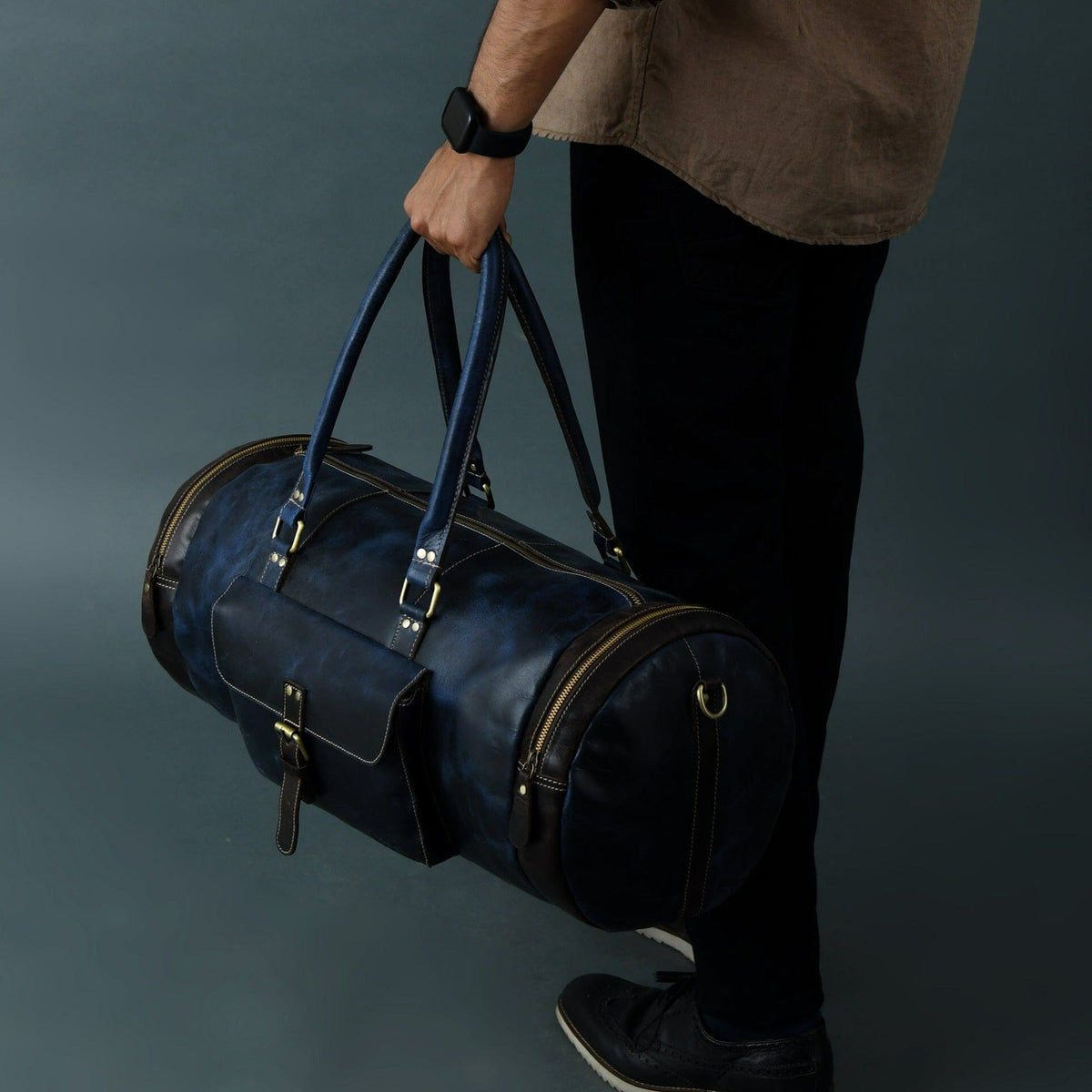 Blue Premium Duffel