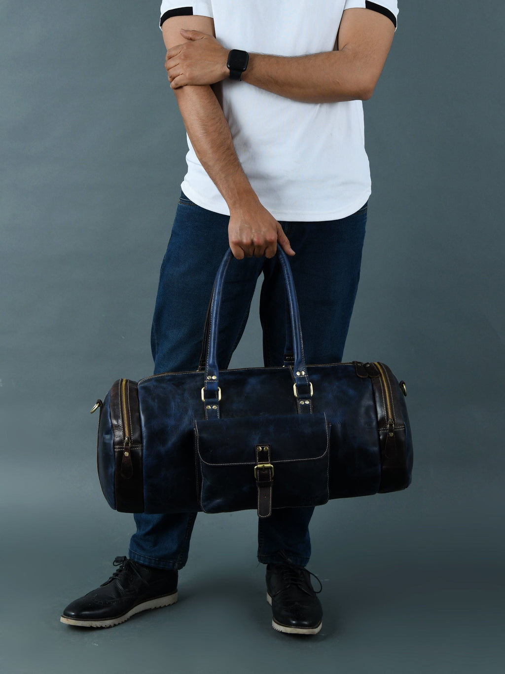 Blue Premium Duffel