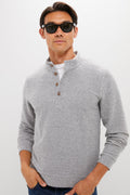 Gray  Textured Pullover