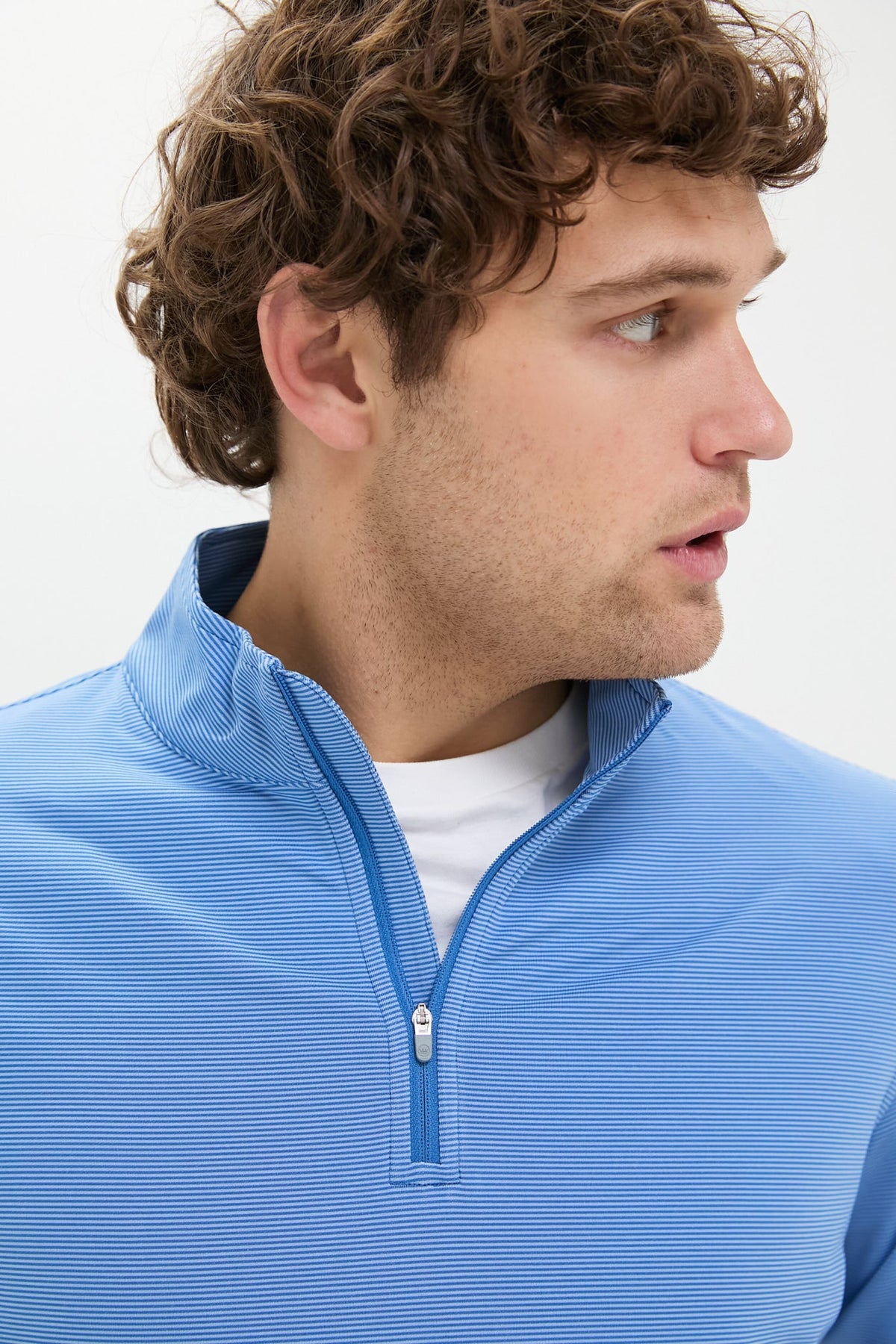 Men's Sailor Blue Performance Quarter-Zip