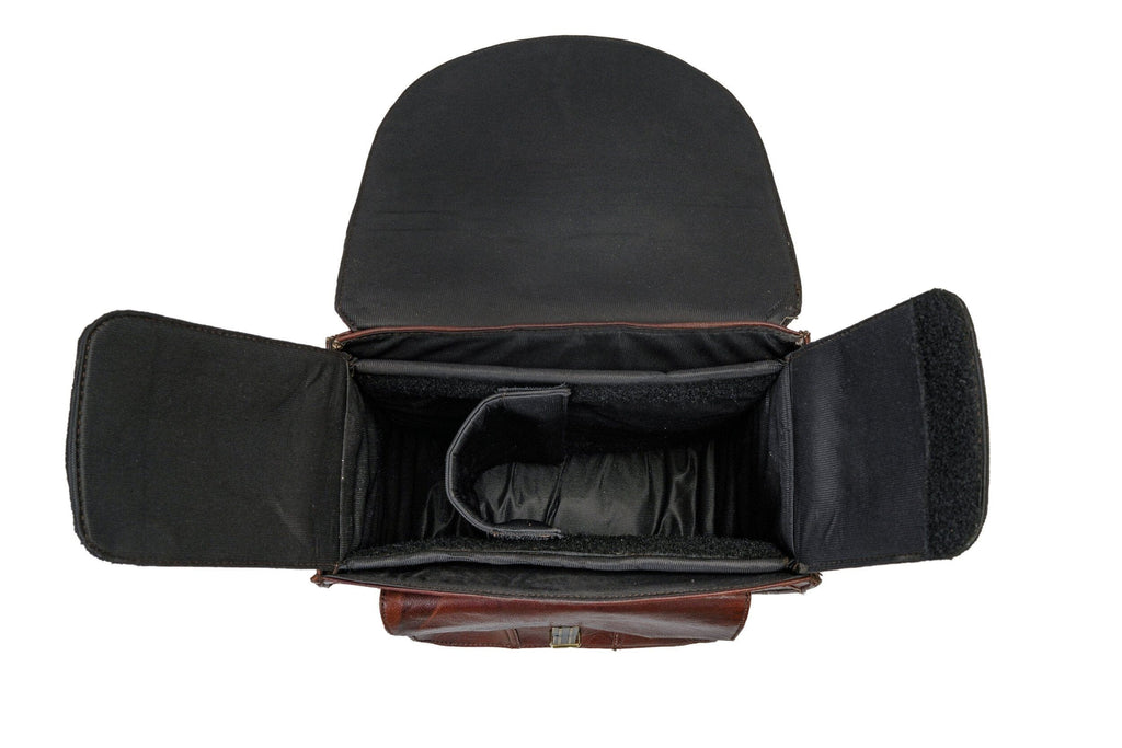 Buy Small Leather Camera Bag from Classy Leather Bags
