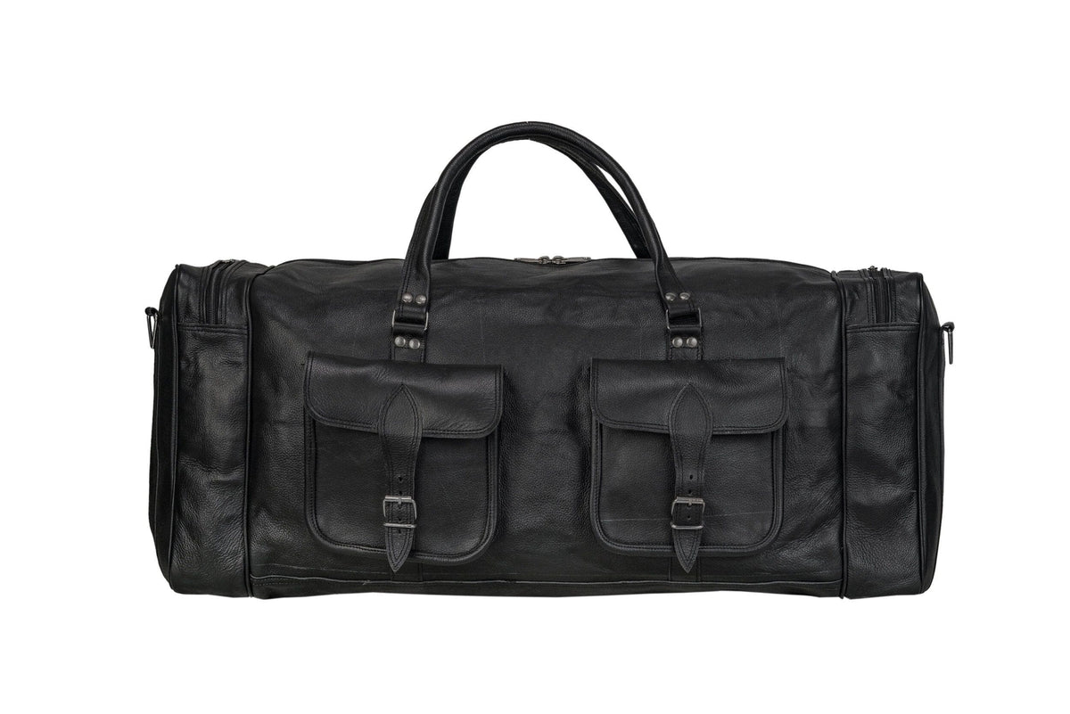 Oversized Weekender Duffel Black