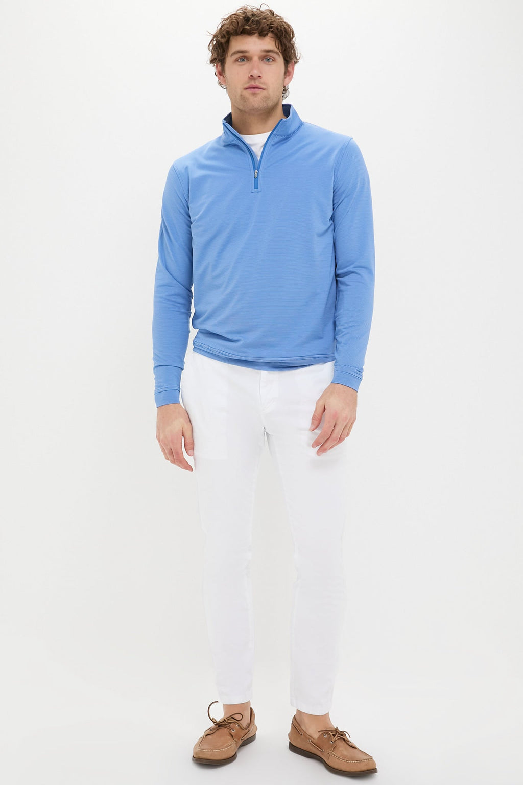 Men's Sailor Blue Performance Quarter-Zip