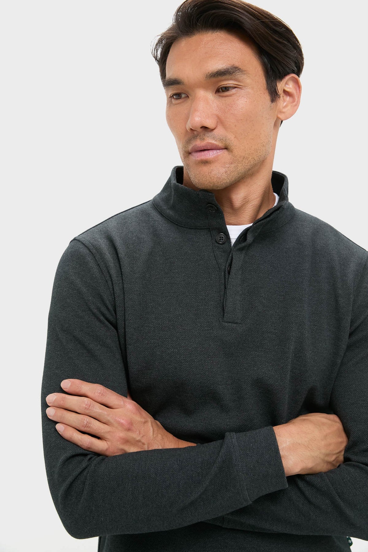 Men's Heather Gray Pullover