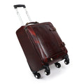 Horizon Leather Trolley Suitcase, Brown