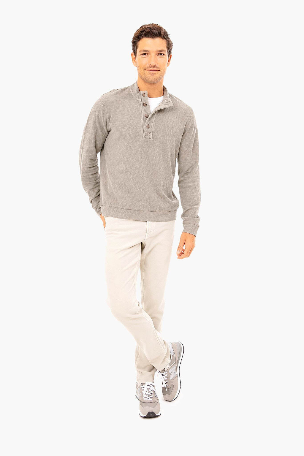 Men's Dusty Olive Pullover