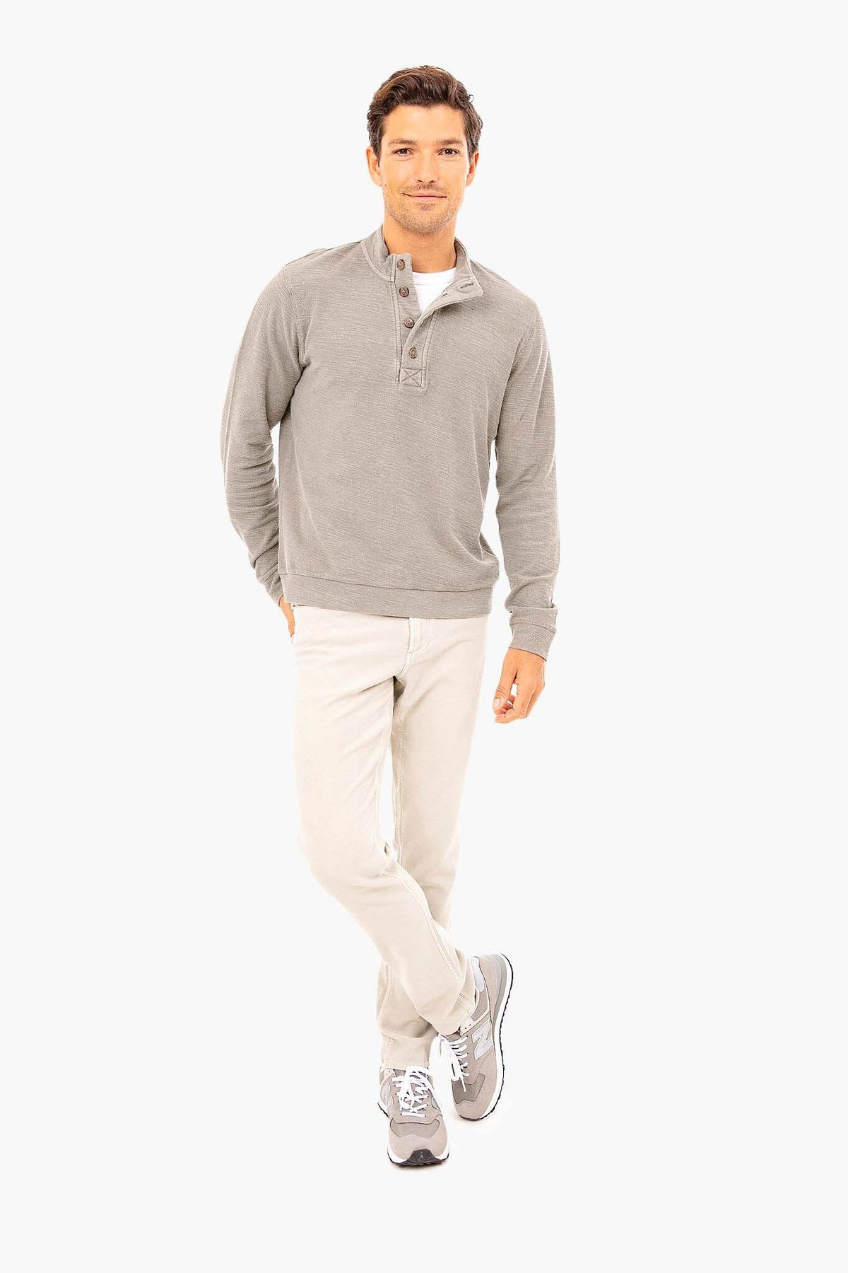 Men's Dusty Olive Pullover