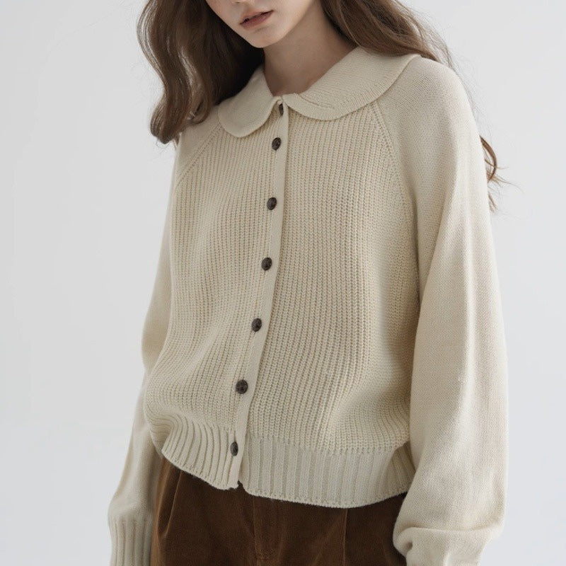 Mia Women's Winter Soft Knit Cardigan, front view