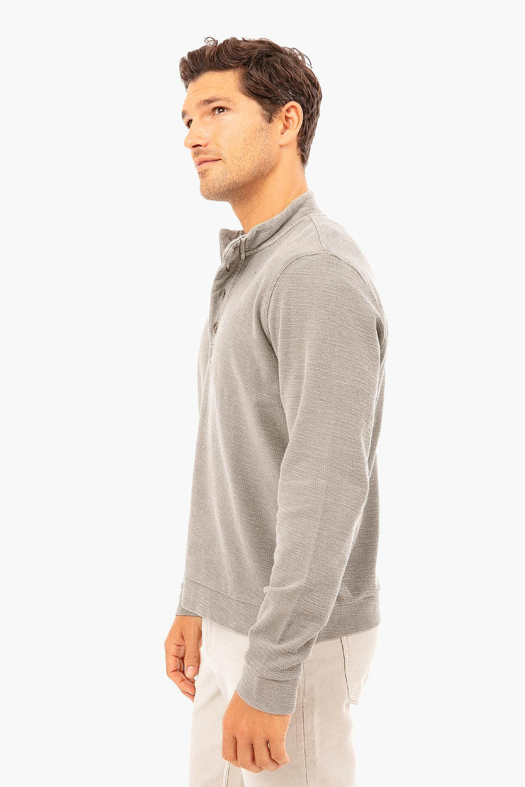 Men's Dusty Olive Pullover