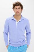  Terry Collared Sweatshirt