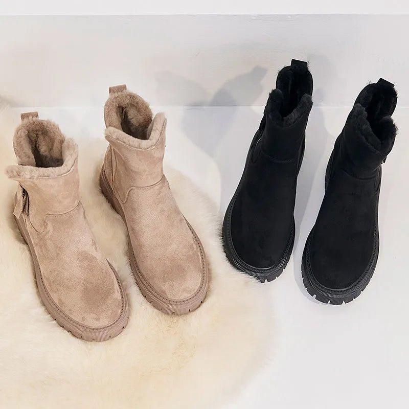 Amelia Women's Casual Winter Boots, styled outfit