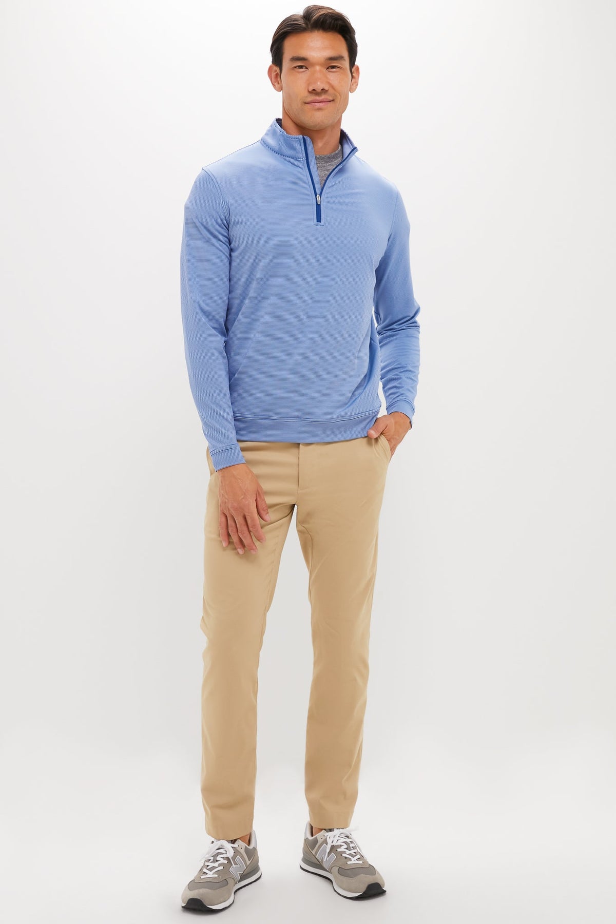 Men's Sport Navy Quarter Zip