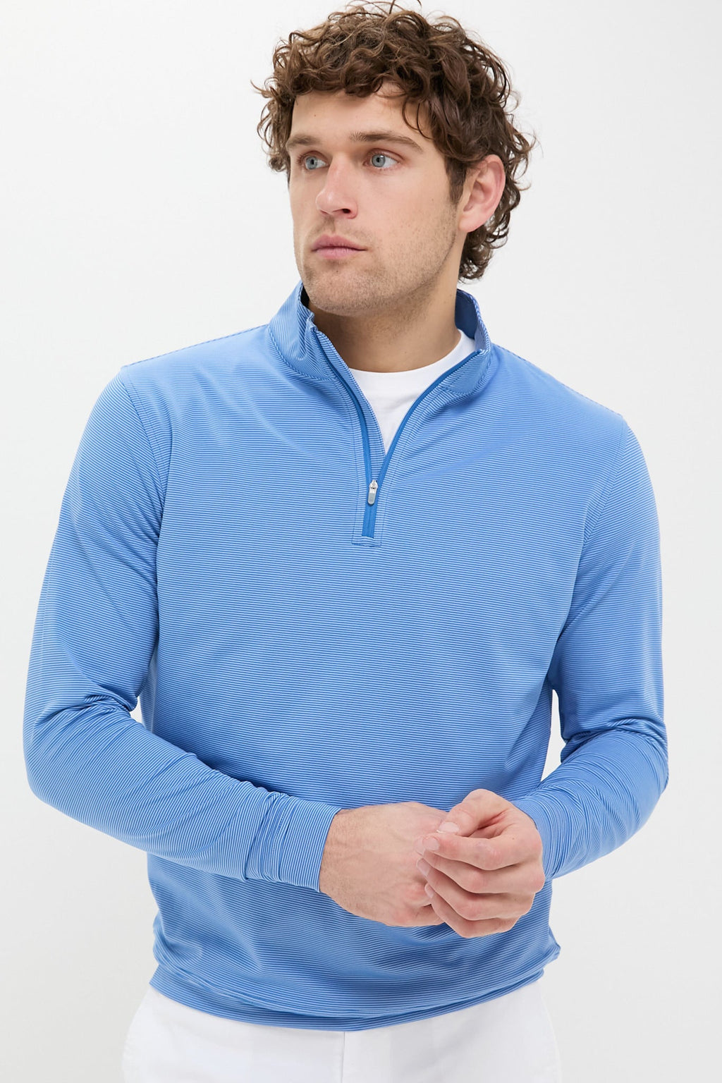 Men's Sailor Blue Performance Quarter-Zip